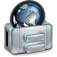 Network Drive Connected Icon 64x64 png